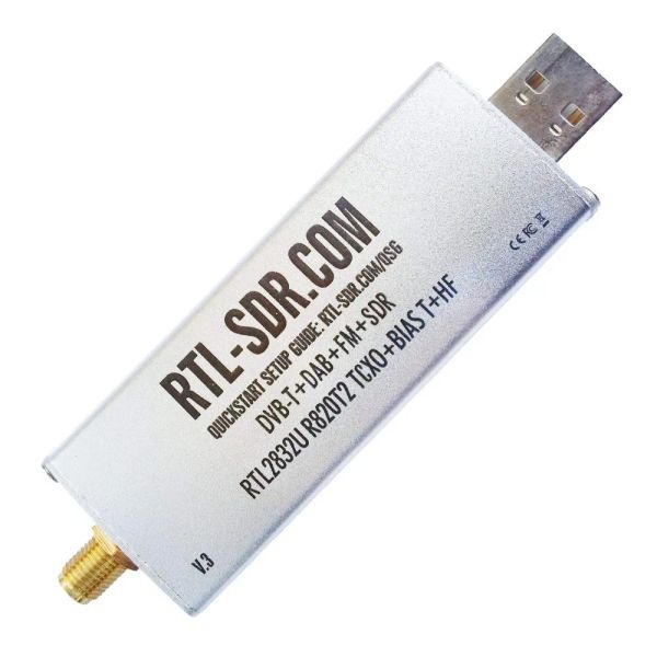 Radio RTLSDR -Blog RTL SDR V3 R820T2 RTL2832U 1PPM TCXO SMA RTLSDR -Software Defined Radio (nur Dongle)