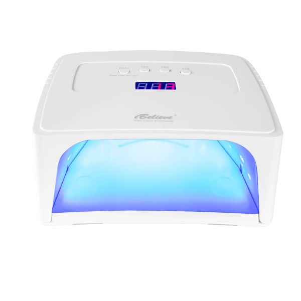 Lâmpada de unha LED de secadores LED 168W Secador de unhas Rápida secadora de unhas Sensor inteligente 4 Timers Configuração da tela LCD para cura do gel de unha