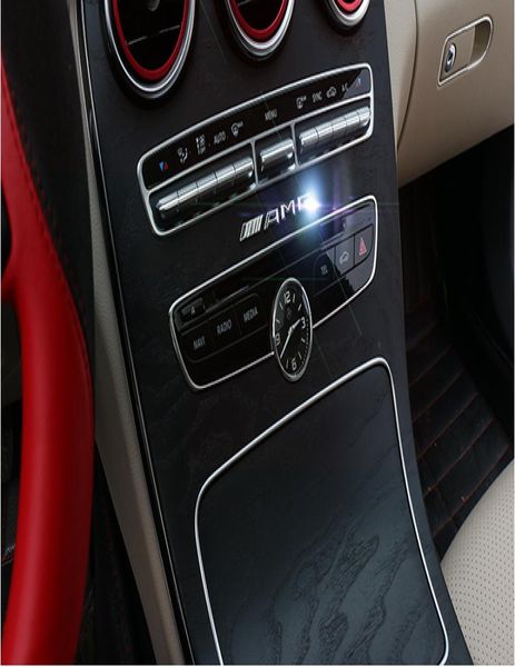 Автомобильное моделирование 3D AMG Metal Sticker для Mercedes W203 W210 W211 W204 Benz C E S CLS.