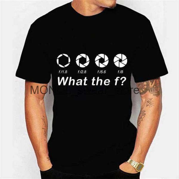 Herren-T-Shirts Übergroße T-Shirts Lustige Fotografin T-Shirt-Fotografie Frauen Männer Streetwear Kamera DSLR Männlich H240408