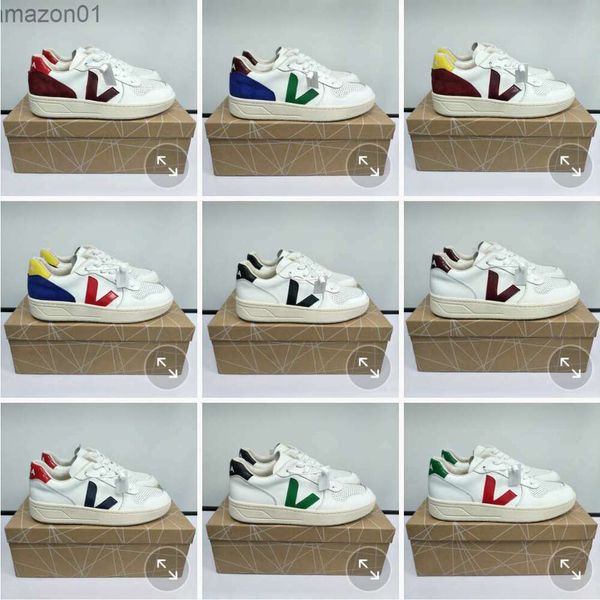 Vejaas vejaies vejaonly sneaker v logo designer scarpe casual scarpe casual sport white sports da donna scarpe da tavolo tipo di comodi coppie in pelle di mucca ve v6a