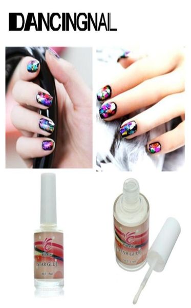 Colla intero1pcs da 15 ml a stella per una nail art per percei adesivi adesivi per trasferimento di trasferimento di decorazioni per gelsuli gelstra