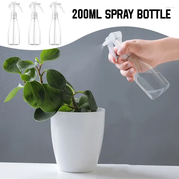 Flüssiger Seifenspender Kunststoff leerer Sprühflasche feiner Nebel klar nachfüllbarer Behälter für Gartenreinigung SNO88