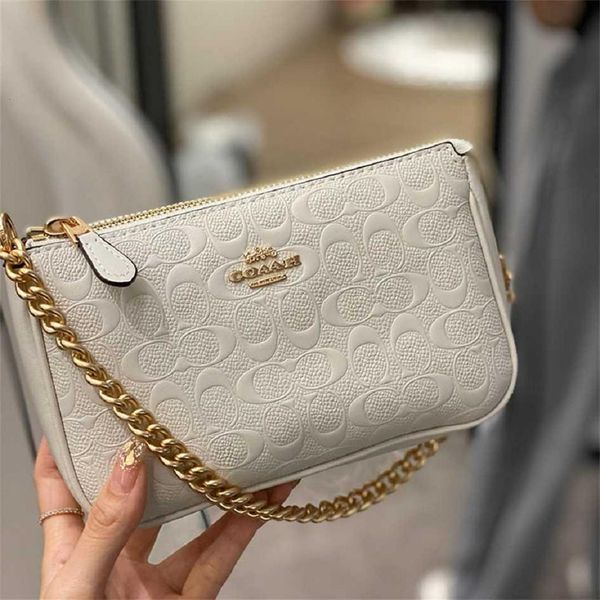 2023 New Norita18 Bolsa Michael Kadar Classic Antigo Flor One Ombro Undermail Bag Chain Bar em relevo para WomenCode 2879