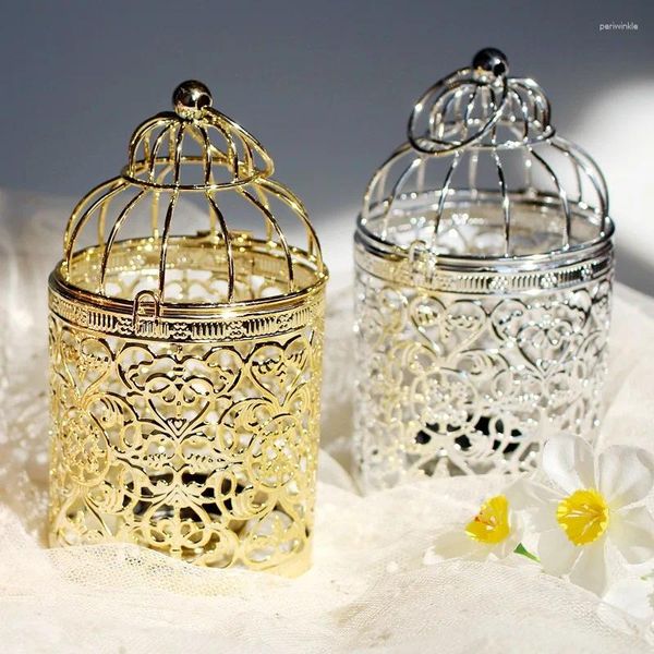 Candele per candele europei Prodotti artigianali in metallo artigianato Bird Cage Candlestick DECORAZIONI DELLA CASA SPIETTI