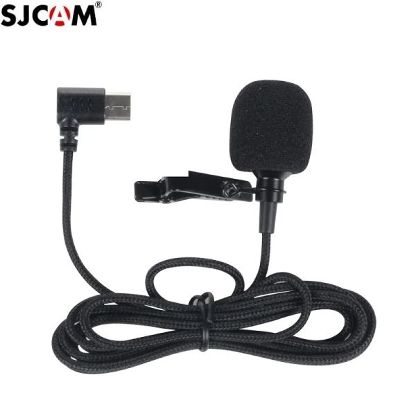 Acessórios Original SJCAM SJ8 ACESSORES A10 TEPY C Microfone externo para SJ8 Pro /Plus /Air SJ9 Strike /MAX Action Camera Acessórios