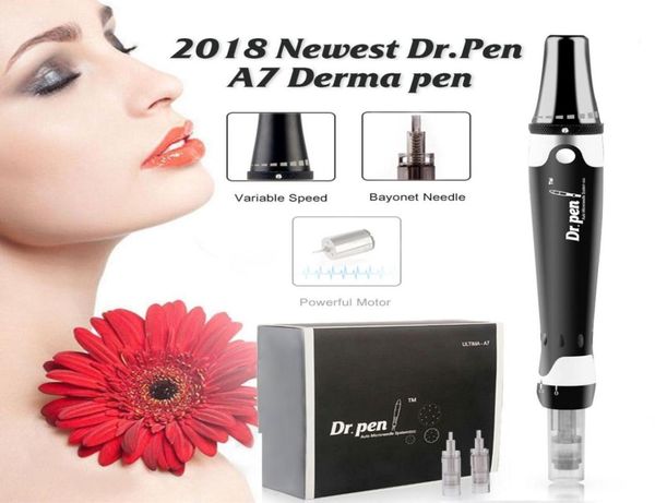 Новое прибытие Dr Pen Derma Pen Auto Stamp Ultima A7 Микрониг -картридж по уходу за кожей красота Anti Gansing Acne Makeup Mts PMU1328925