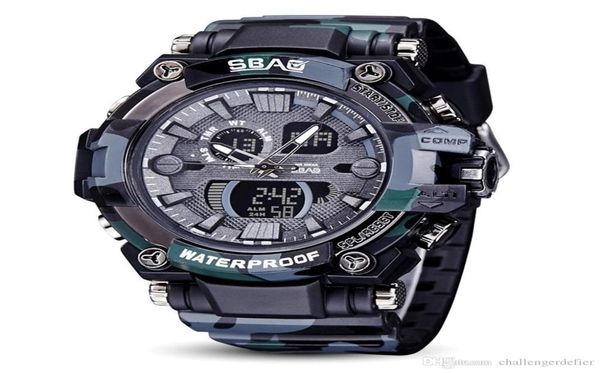 Regali di moda SBAO OROLOGIO UOMINI A WATTRO SPORT SPORT SUCCHIO Digital Digital Electronic Quart Watch4931200