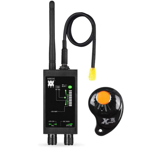 Detector de alcance de faixa completa Câmera sem fio GPS RF Bug Signal Detector Antispy Dummy WiFi CCTV GSM Rastreador de dispositivos Finder