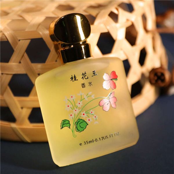 Outono chardonnay Osmanthus perfume, sra. Wang masculino, fragrância persistente, rosa fresca, flor de jasmim, perfume