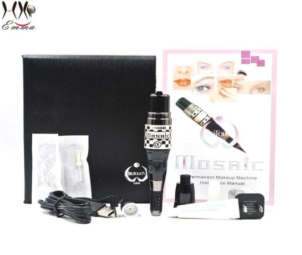 Mosaic Permanent Make -up Eyebrow Machine Original Taiwan Tattoo Dermografo Kit für Mikropigmentierung8889032