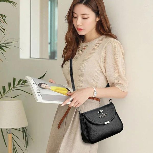 Bolsa moda lady mensager japonês design autêntico design de luxo com costa ombro de jovens sacolas de compras de estudante simples carteira diária