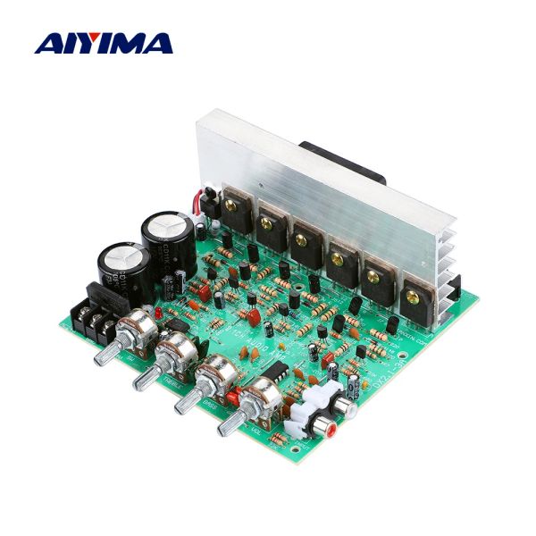 Verstärker Aiyima Audioverstärker -Board 2.1 Kanal 240W Hochleistungs -Subwoofer -Verstärker -Sound Amplificador Home Theatre AMP Dual AC1824V