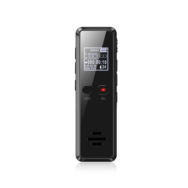 Игроки V90 Micro Digital Voice Actived Recorder Dictaphone на длинные дистанции звукозапись MP3 -плеер -снижение шума WAV WAV запись