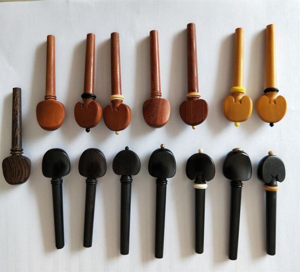 1pc de qualidade violino peg 44 em diferentes peças de violino de madeira 015721284