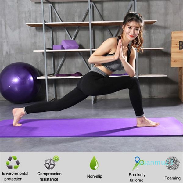 MM NBR YOGA MAT NÃO SLIP TAPETION FITNESS Ambiental Ginástica Mats