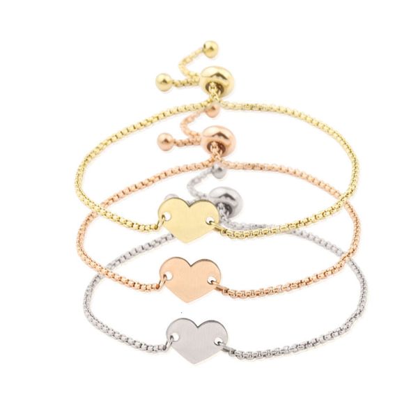 Mode verstellbare Accessoires, Liebe Einfachheit Indiy Armbänder für Frauen als Geschenke an die besten Freunde und Freundinnen geben