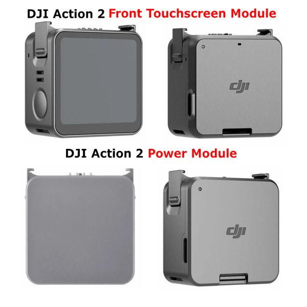 Kameralar DJI Action 2 Pil Gücü Ön Touch Ekran Modülü OLED Ekran Monitörü Genişletilmiş Spor Mini Kamera Aksesuarları