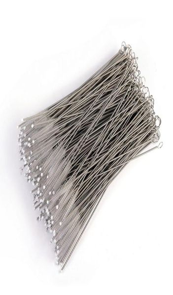 İçme Paslanmaz Çelik Saman Fırçası Metal Yeniden Kullanılabilir Kokteyl İçme Saman Temizleyici Fırçaları Naylon Fırça Saman 8346171