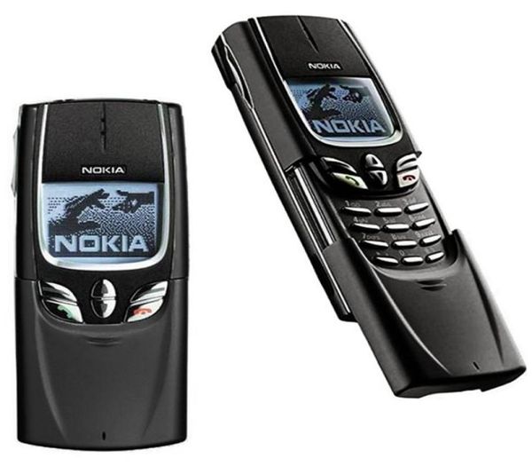Telefoni cellulari ristrutturati Nokia 8850 GSM 2G Copertina di copertura per diapositiva per anziani Student Mobile Phone4290708