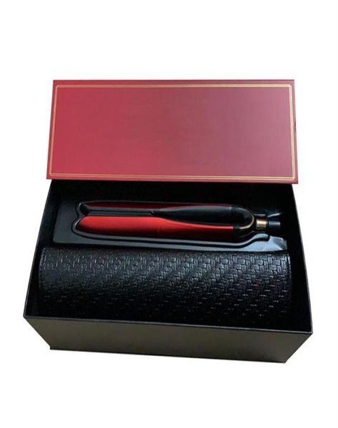 Platinum Stislenerners Professional Styler Platina plana e ferramenta de estilo de cabelo de alisadores de ferro Bold Red Limited Edition214z2318718