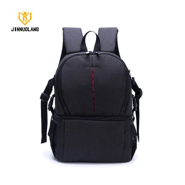 Accessori Jinnuolang Camera Borsa Nylon Fotografia impermeabile per usura esterna della fotocamera di fascia alta per Fujifilm Nikon Canon Sony Backpack