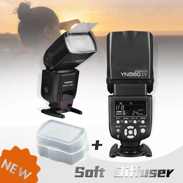 Sacchetti yongnuo yn560 iii iv wireless master flash speedlite per la fotocamera Nikon canon olympus pentax