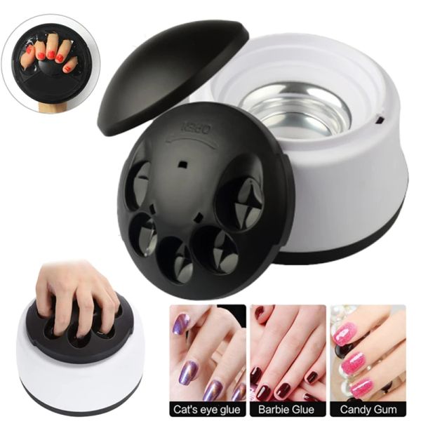 Tattoos acetona absorve o removedor de gel de gel a vapor de hine fora do removedor de unhas UV a vapor de unhas elétricas para o kit de ferramentas de remoção de polimento de gel kit