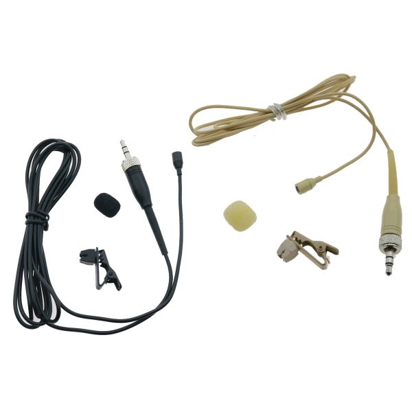 Microfones ew300sennheiser mini clipon lavalier microfone para sennheiser sk100 ew100 300 500 g2 g3 g4 g5 wireless bodypack de 3,5 mm de trava