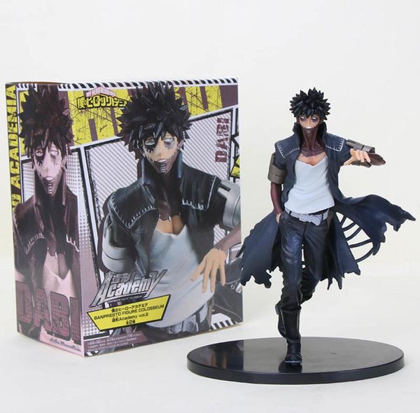 19cm My Hero Academia Figura giocattolo Anime The Amazing Heroes Dabi Vol2 Pvc Action Figure Model Toys My Hero Academia Toys X05033130389