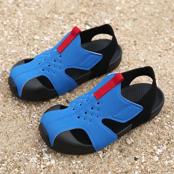 Turnschuhe 2022 Kinder Sandalen Sommer Jungen lässige Schuhe atmungsaktives Mesh lässige neue Mode Mädchen rote Sandalen Kinder Boy Sneaker