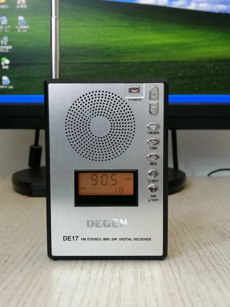 Radio Aisanray DeGen/Degen de17 DSP Digitalmente Tuned Fullband Campus Radio Radio de embalagem original