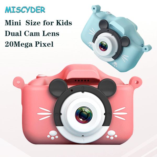 Сумки детская камера цифровая портативный 2 -дюймовый HD Детский мини -камера на день рождения рождественский подарок детские образовательные игрушки камера для девочек -мальчика