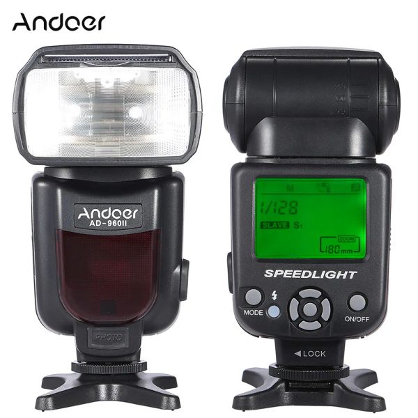Taschen Andoer AD960II/AD560 IV Kamera Flash -Flash -Kamera Flash Speedlite GN54/GN50/GN40 für Nikon Canon Pentax Olympus DSLR -Kamera