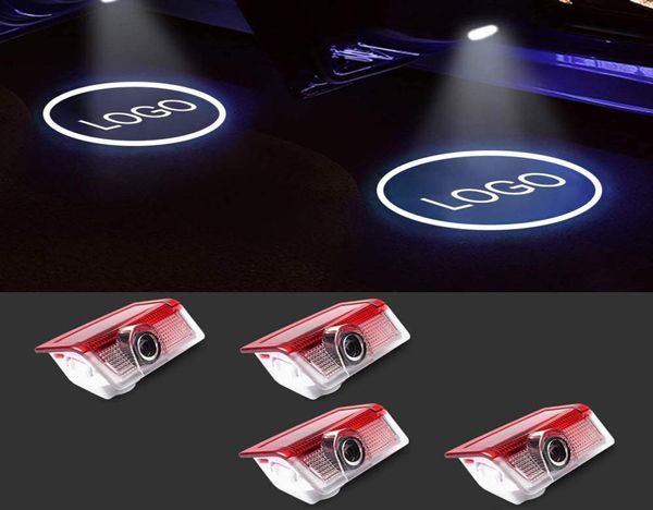 Luci logo del logo della porta LED LED 3D Shadow Ghost Light per Mercedes- A/C/E/ML/GL/GLE/GLS/GLA/M Emblema simbolo di cortesia STEP LUCIE7395256