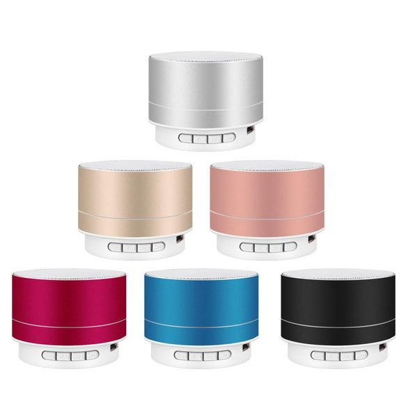 Alto -falantes sem fio portáteis A10 Mini Alto -falante Bluetooth TF Subwoofer USB Speente MP3 Estéreo Audio Music Player DHL 3443828