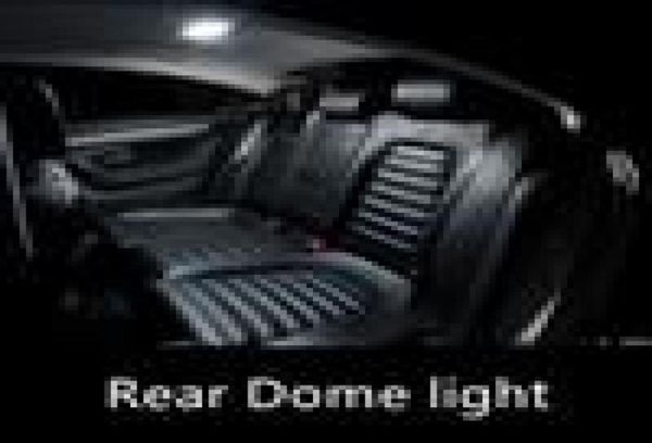 Shinman 9pcs LED automático Bulbo Alta Lâmpada de leitura brilhante Acessórios de luz interior para VW CC 20127815026