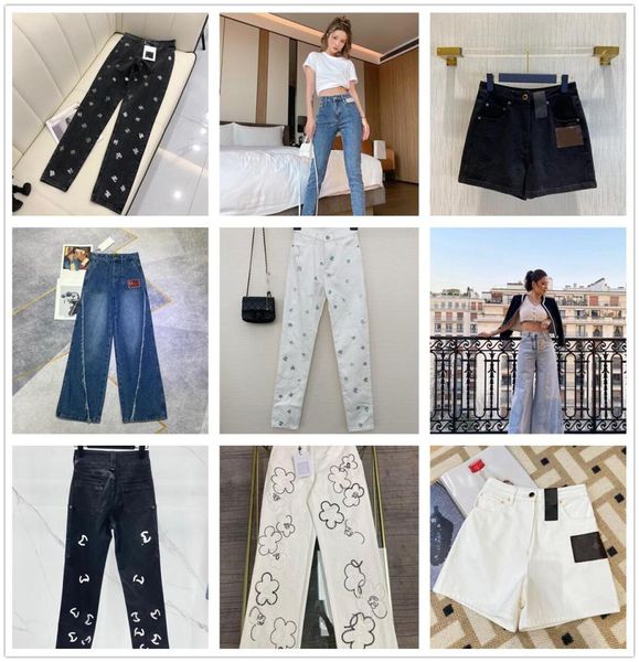 2022 de alta qualidade Hip Hop Women039s Jeans Designer de bordados europeus Custom Troushers Fashion Party Union Denim Slim Girl 4232599