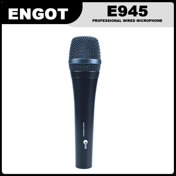 Microfoni di grado A Dynamic Supercardioid Cablato Vocale con un singolo pacchetto individuale per Sennheiser E945 MIC