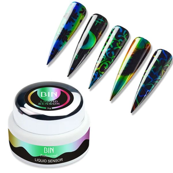 Gel 3G Immergiti fuori da gel UV Gel termocromico Neon Auroras Colore unghie che cambia gel Gel Varnish Gel semi permanente