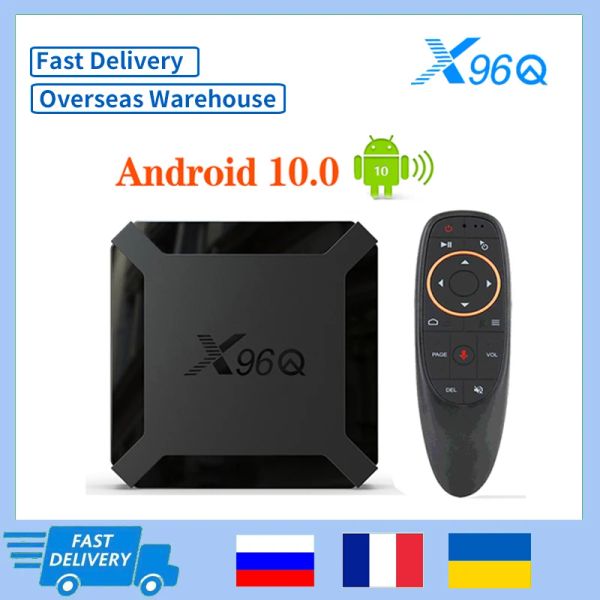 Box X96Q Smart TV Box Android 10 Allwinner H313 TVBOX 2G16GB 2.4G WiFI HD 4K 60FPS Media Player X96 Q Google YouTube Set Top Box