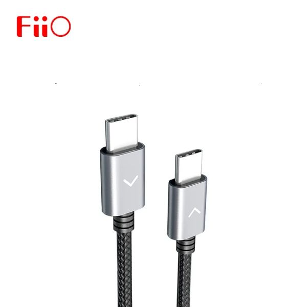 Acessórios FIIO LTTC1 TIPO C TIPO C Dados de áudio Cabo de decodificação de dados para M15/M11/M5/M6/BTR5/BTR3/K3/M9 MP3 Player