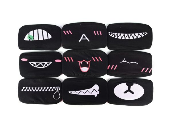 10 pezzi da 20 pezzi da 20 pezzi di cotone a prova di polvere maschera anime cartone animato kpop fortunce orso donna maschera maschere per la bocca maschera in bicicletta outdoor sport3587451