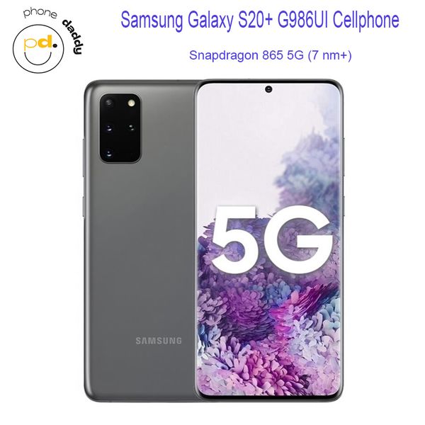 Original Samsung Galaxy S20+ mais 5G G986U1 Phone desbloqueado 6,7 