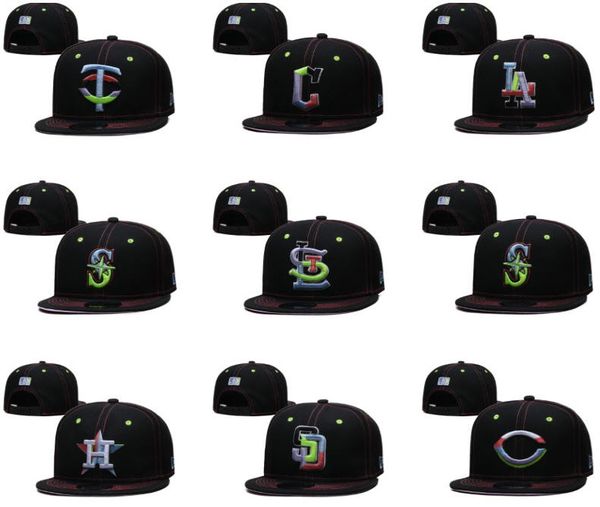 America Baseball NY Yankee Los Dogers Braves Piratas Snapback Hats Sport 32 Equipes Basquete de futebol Snapbacks Hats Snapback Caps Hip Hop Sports 10000 Designs Hat Hat