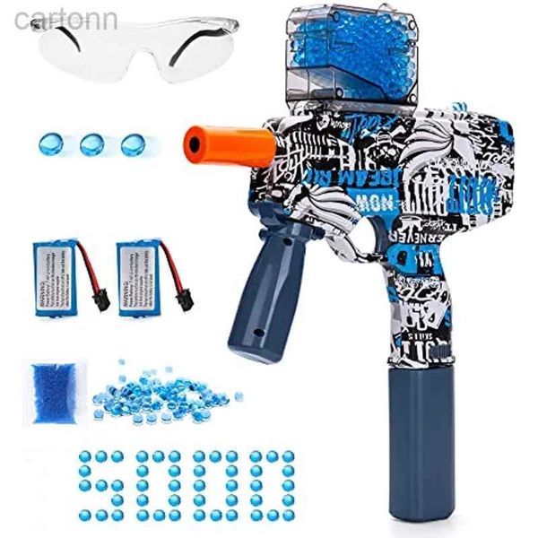 Gun Toys Gel Gun Toy Toy Kid Pistol Gun com 10000 balas de bala macia adequada para 14 meninos e adultos jogos ao ar livre Toy Fake Gun 240408