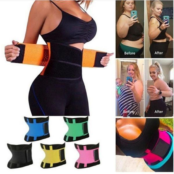 Mode Frauen Tailler Cincher Fitness Taillentrainer Körper Shaper Gürteln Schlampengürtel Korsett Taille Trimmer Modelliergurt Gewicht LOS2070595