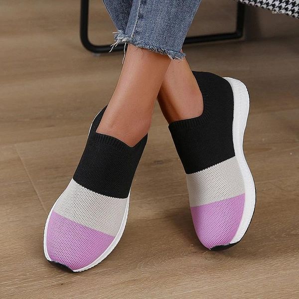 Casual Shoes 2024 Mode für Frauen Schnürschange Manschette Frauen vulkanisieren Sommer-Sneaker runden Zehenschuh Damen Mesh Sneaker