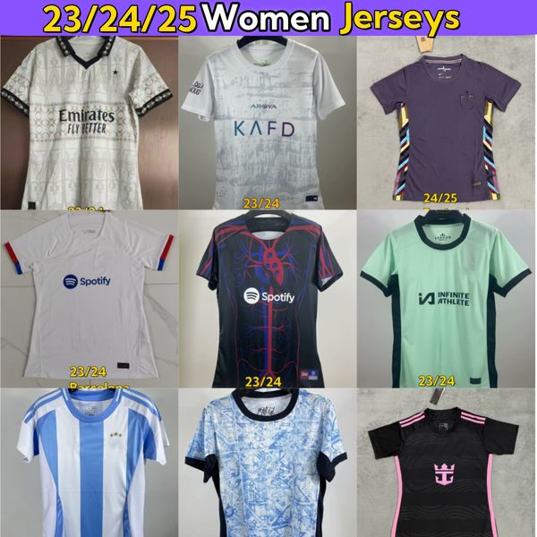 2024 Maglie da calcio femminile francese USA INGHIGLESSA MESSICO SVEDEN Giappone della Colombia Spagna Germania a casa 24 25 maglietta maglia camicie da calcio set