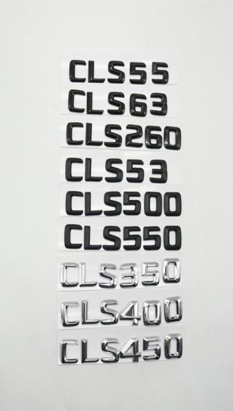 3 colori per Mercedes Benz CLSCLASS C218 C219 C257 CLS53 CLS55 CLS63 CLS350 CLS450 CLS500 CLS550 EMBLEGGIO LOGO POSTERIORE 6751799